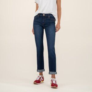 Kut from the Kloth Catherine Mid Rise Boyfriend Size 1010 / Abelia W/Dk Stone Ba